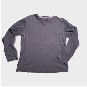 Britches | Grey Long Sleeve Vneck
